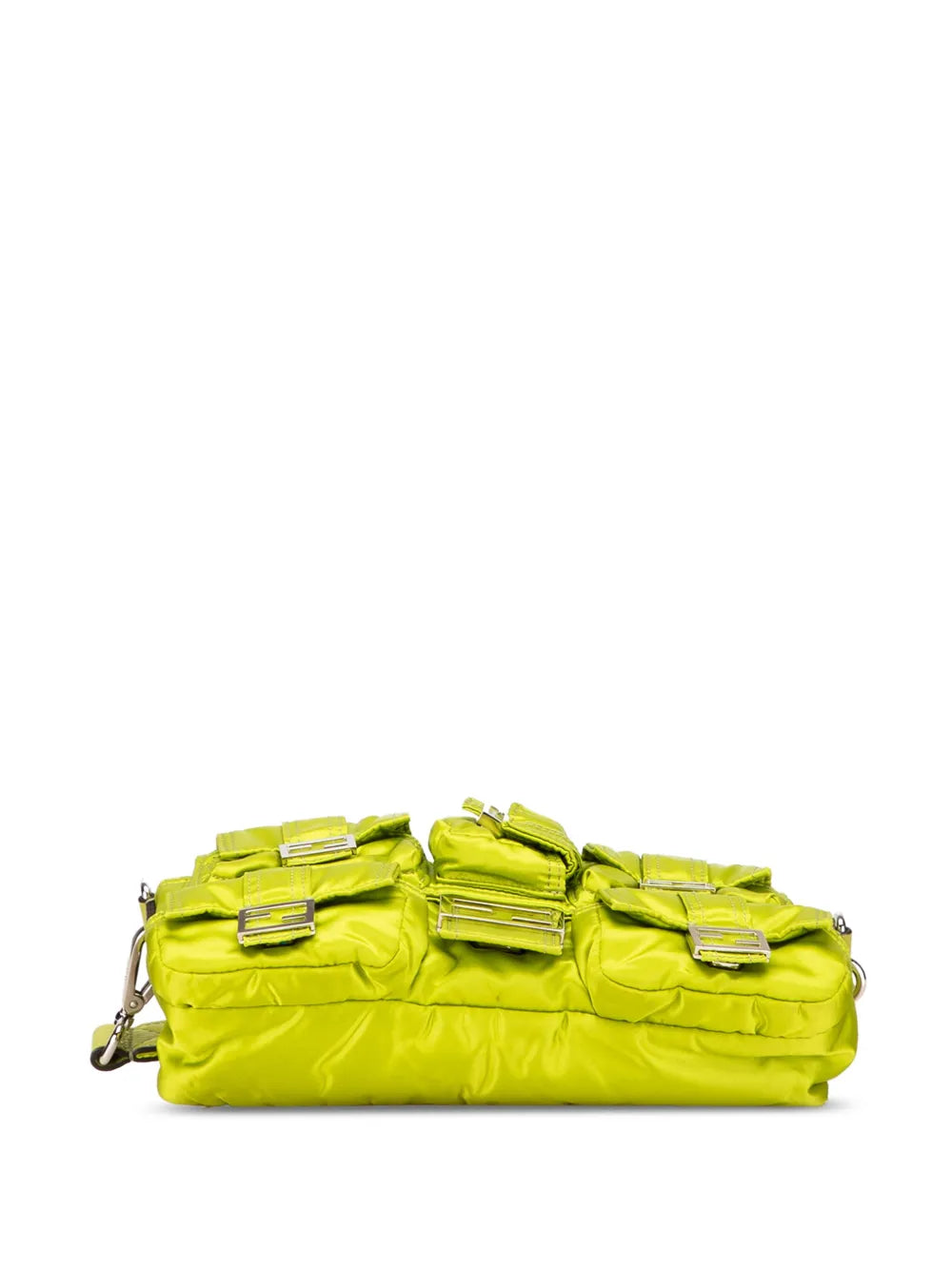 Pre-OwnedFendi Pre-Owned2010-2025 Nylon Multipocket Convertible Baguette satchel
