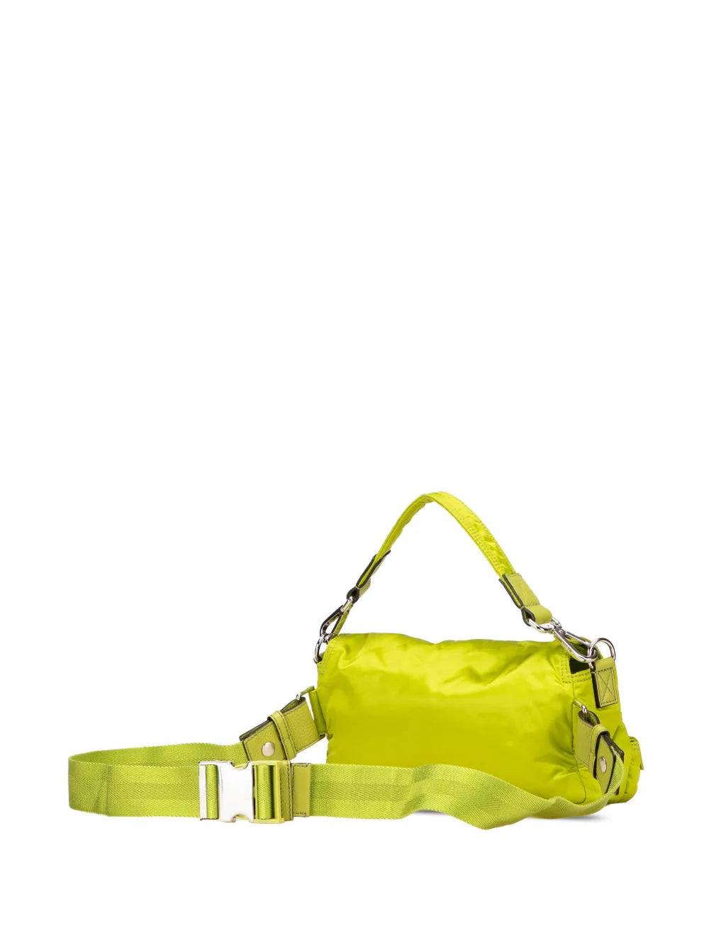 Pre-OwnedFendi Pre-Owned2010-2025 Nylon Multipocket Convertible Baguette satchel