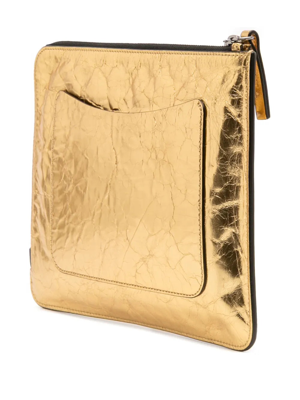 Pre-OwnedCHANEL Pre-Owned2015-2016 Metallic Lambskin Je Ne Suis Pas En Solde clutch bag