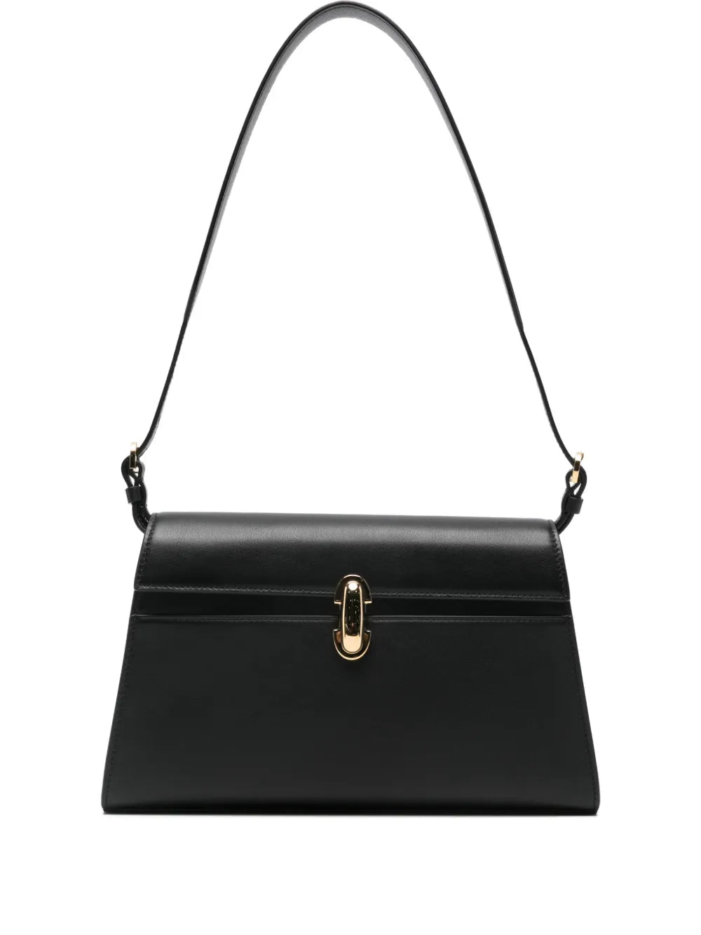 Savette flap-top shoulder bag