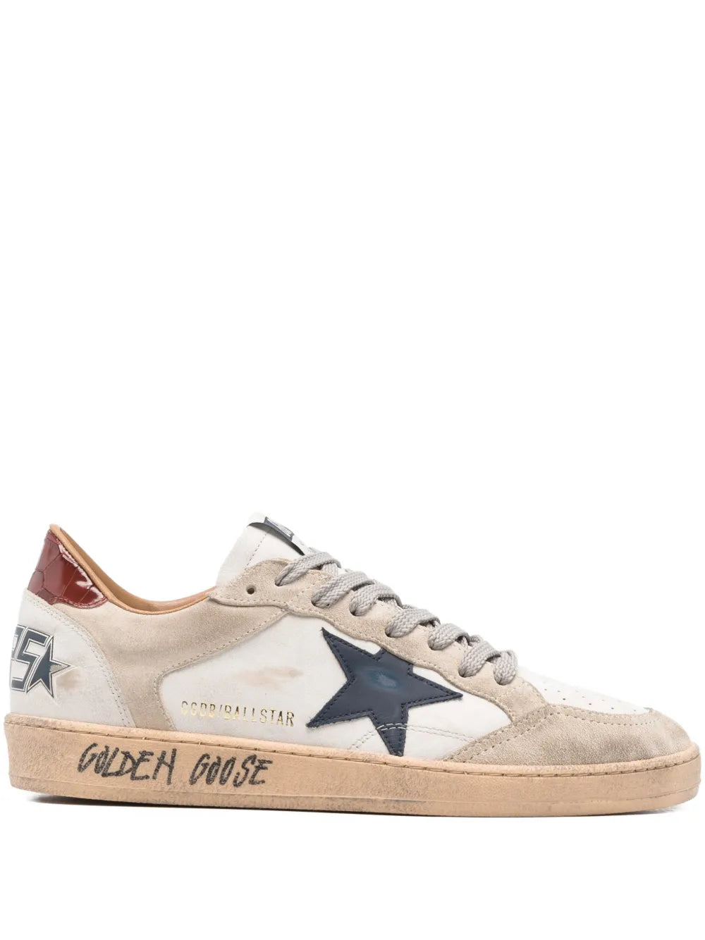 Golden Goose Ballstar Double Quarter Sneakers