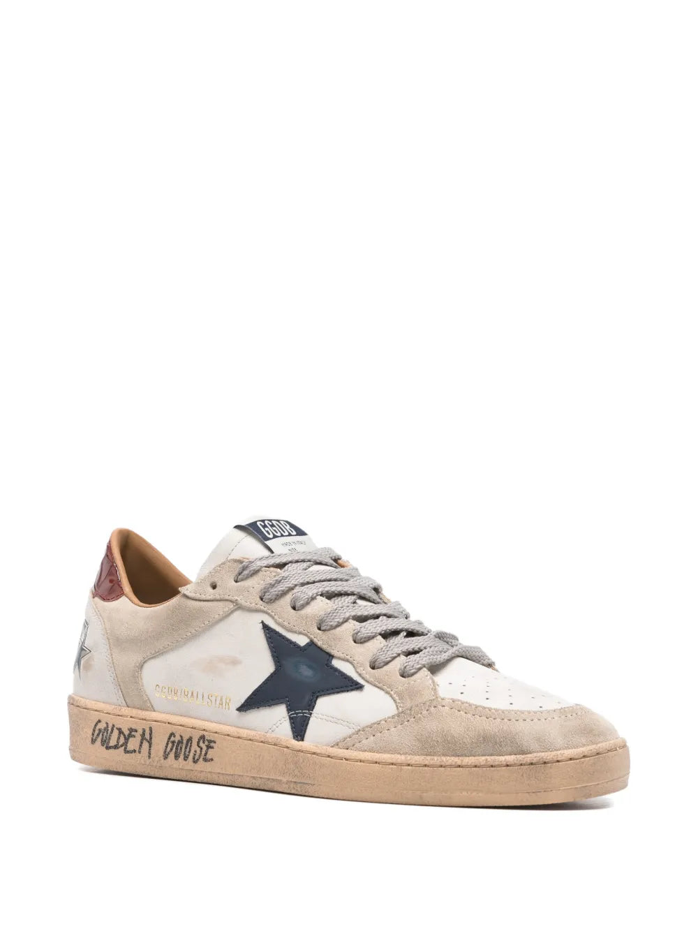 Golden Goose Ballstar Double Quarter Sneakers