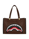 SpraygroundSawtooth Sharks in Paris tote bag