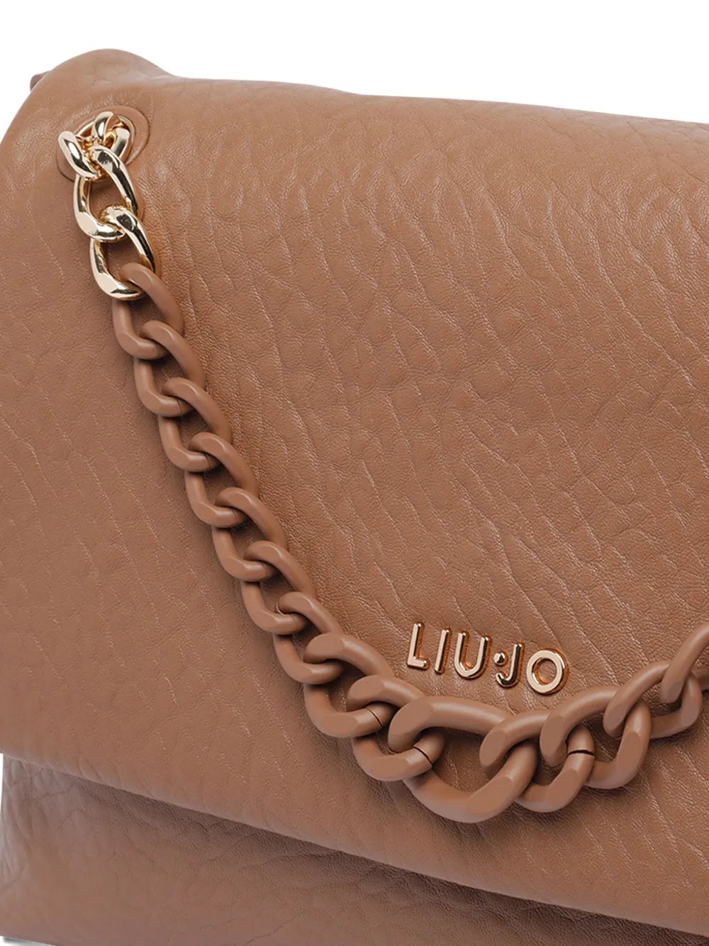 LIU JOchain-embellished tote bag