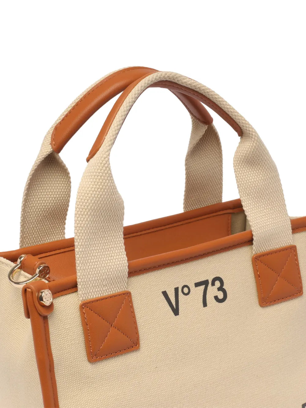 V?3logo-detail top-handle tote bag