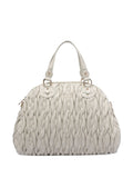 LIU JOquilted-texture tote bag
