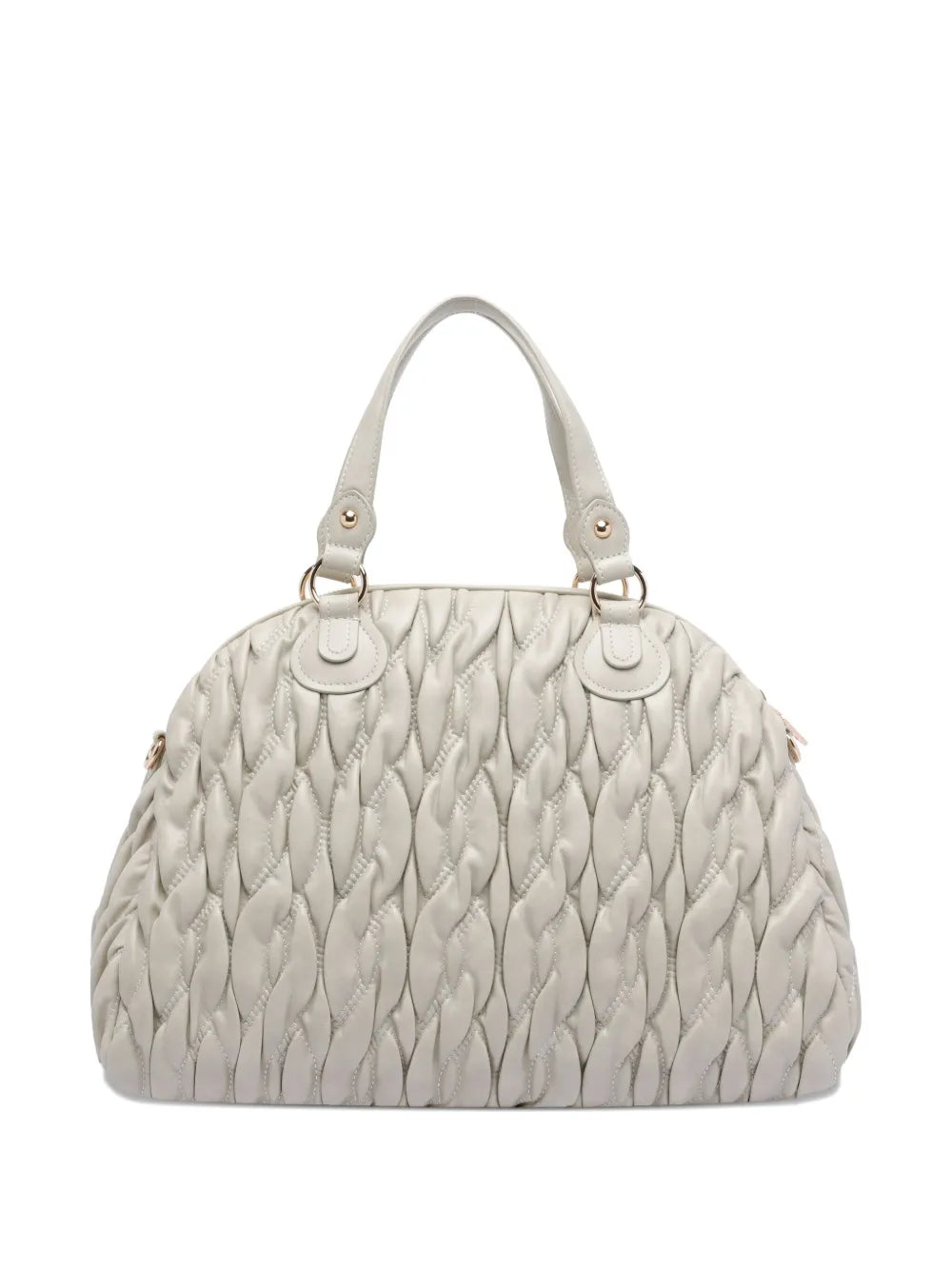LIU JOquilted-texture tote bag