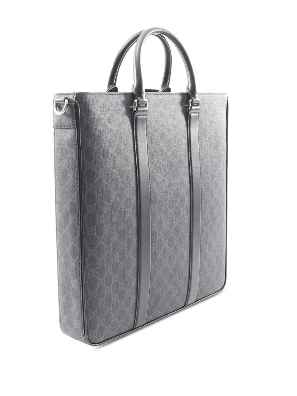 Pre-OwnedGucci Pre-Owned2016-2025 Large GG Supreme Web Tote satchel