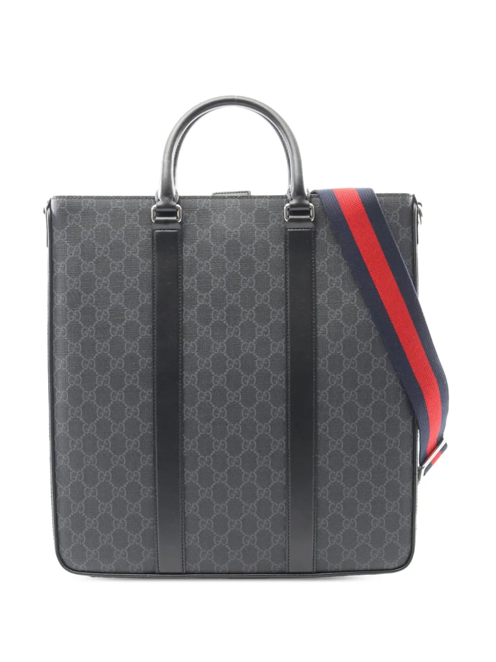 Pre-OwnedGucci Pre-Owned2016-2025 Large GG Supreme Web Tote satchel