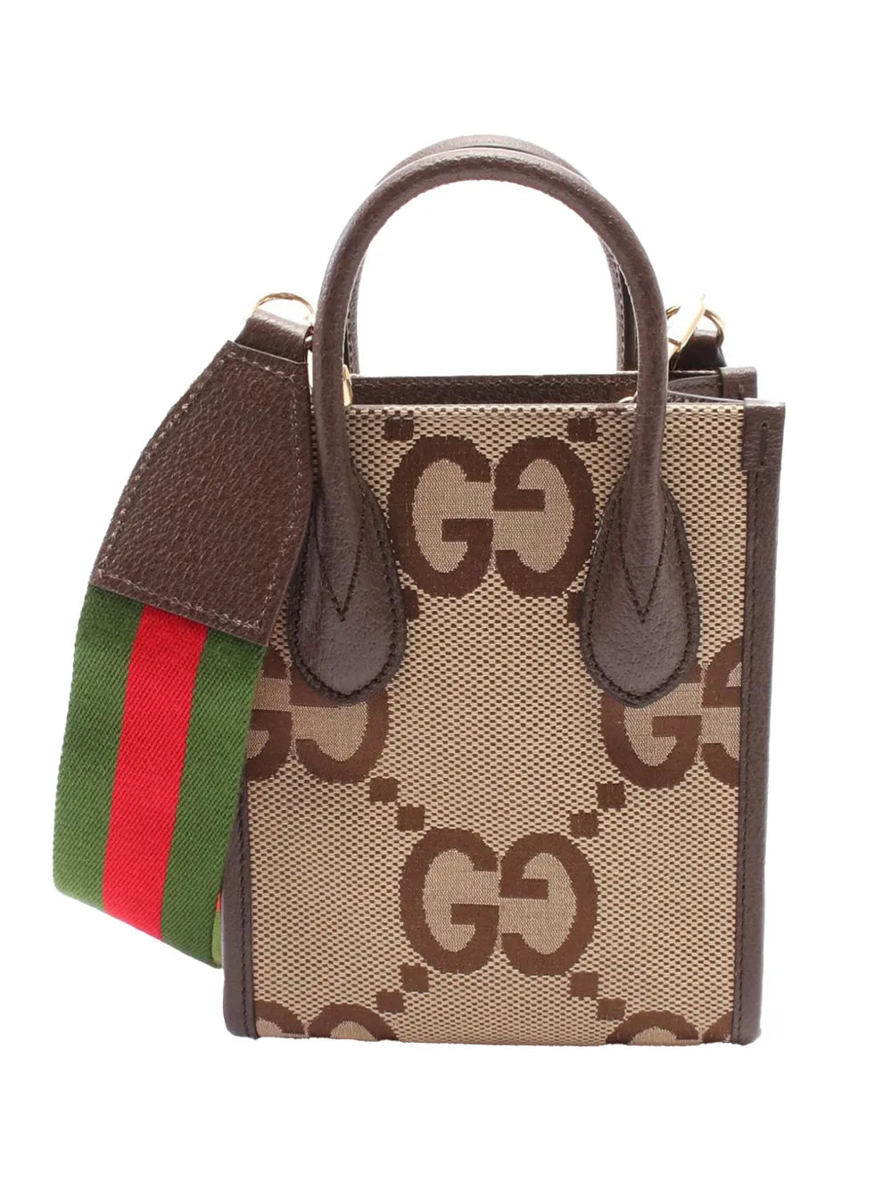 Pre-OwnedGucci Pre-Owned2000-2015 Mini Jumbo GG Canvas Web satchel