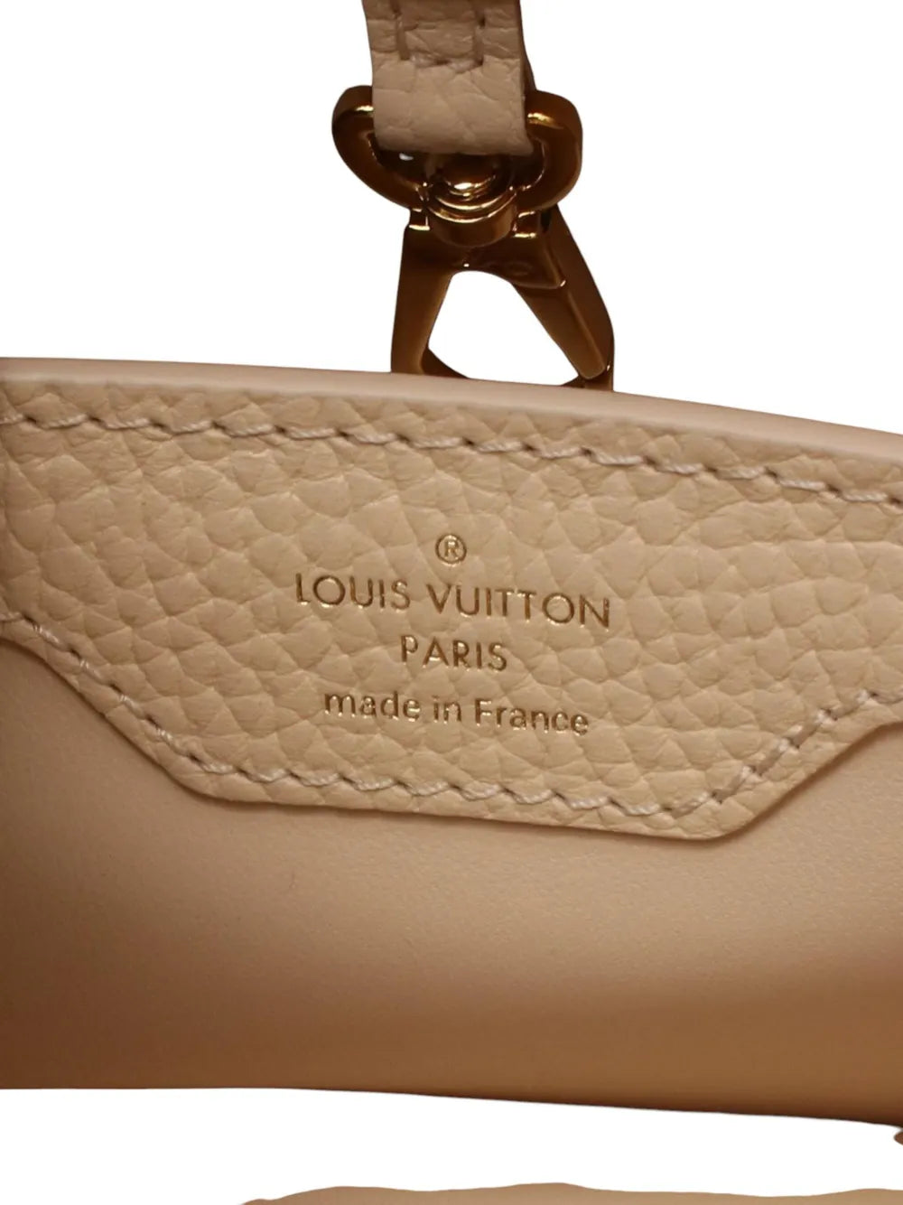 Pre-OwnedLouis Vuitton Pre-Owned2021-2025 Tweed Capucines BB satchel
