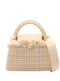 Pre-OwnedLouis Vuitton Pre-Owned2021-2025 Tweed Capucines BB satchel