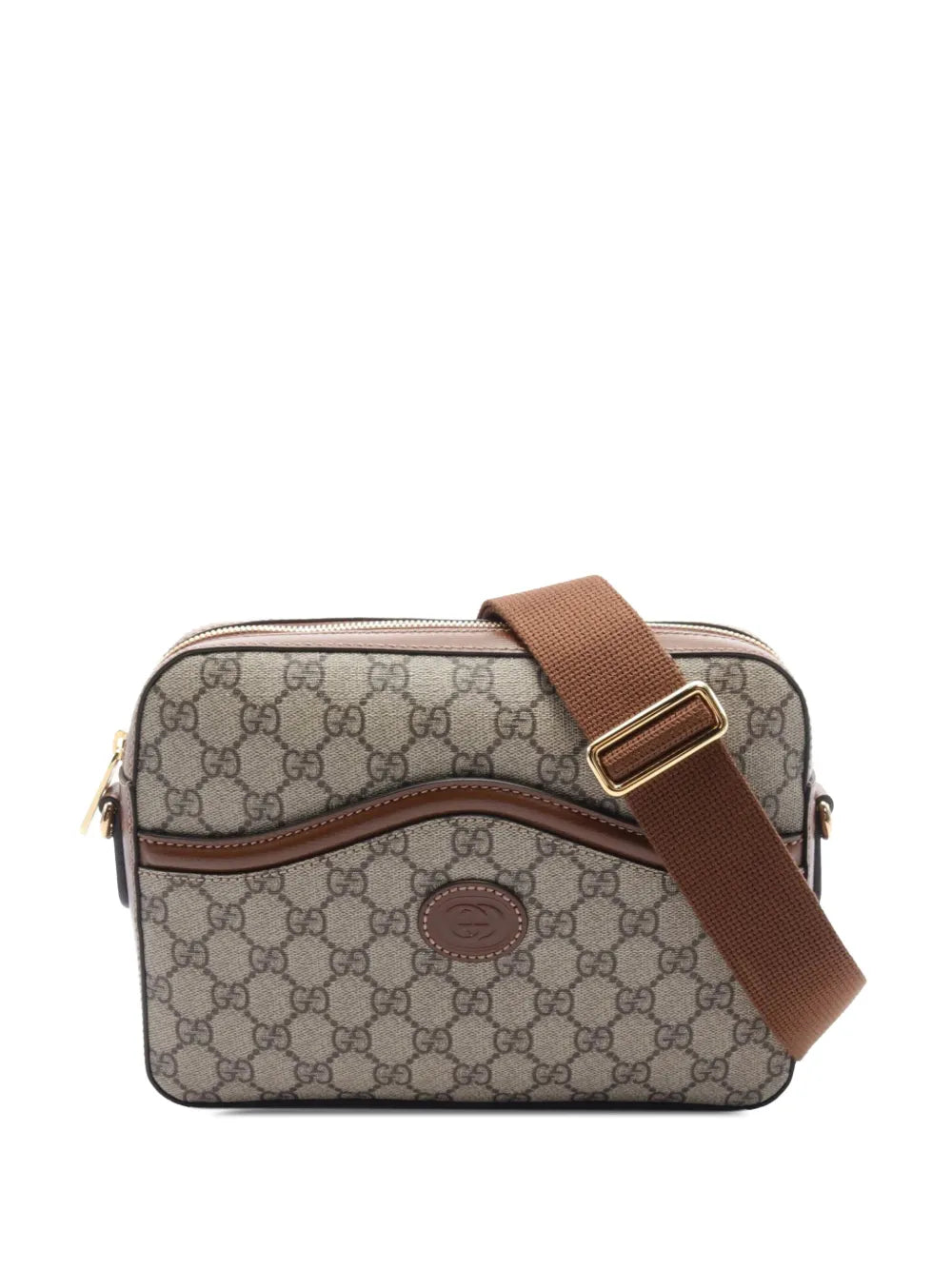Pre-OwnedGucci Pre-Owned2016-2025 GG Supreme Retro Interlocking G Messenger Bag crossbody bag