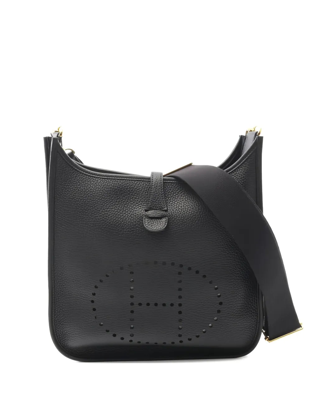 Pre-OwnedHermre-Owned2025 Evelyn 3 Troyes PM leather shoulder bag
