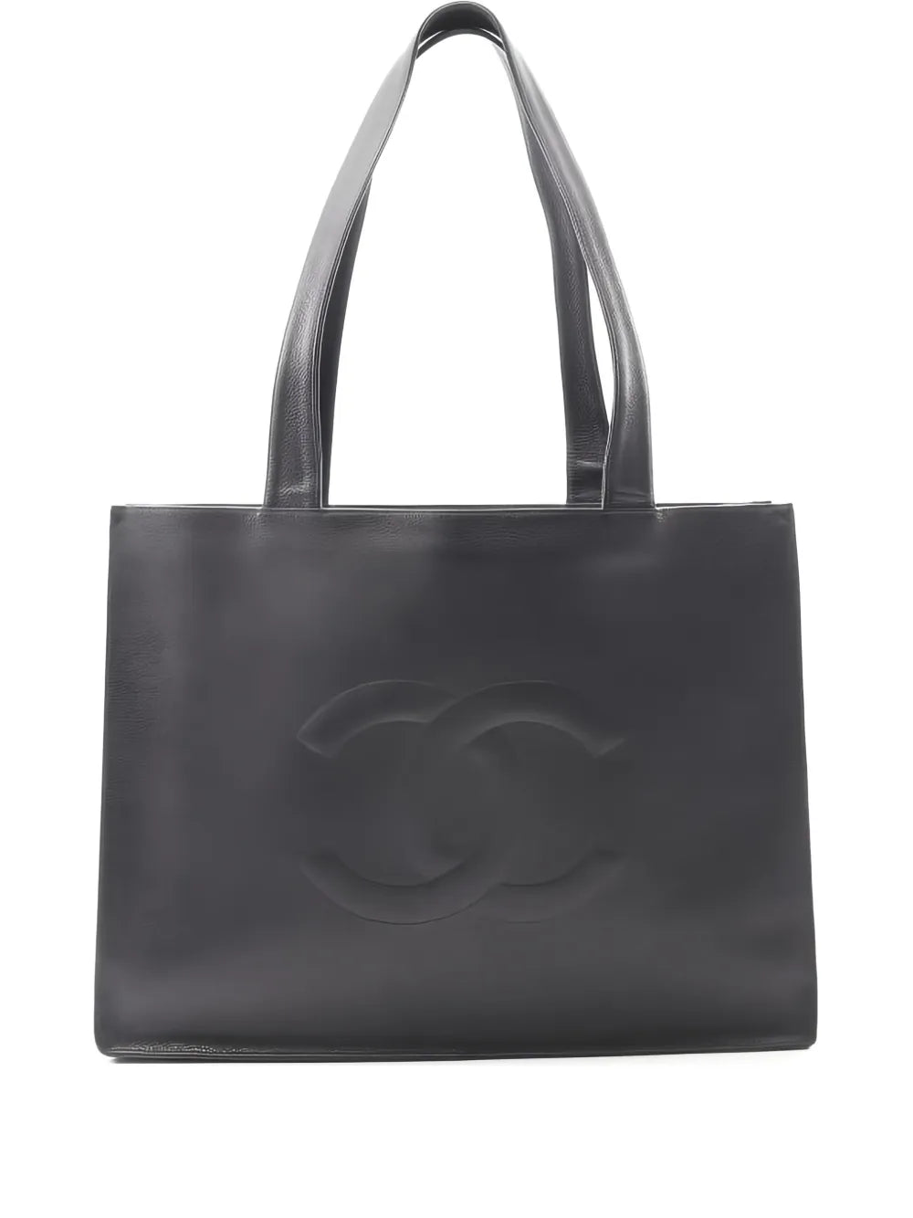Pre-OwnedCHANEL Pre-OwnedInterlocking CC-embossed tote bag