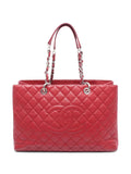Pre-OwnedCHANEL Pre-OwnedInterlocking CC quilted tote bag
