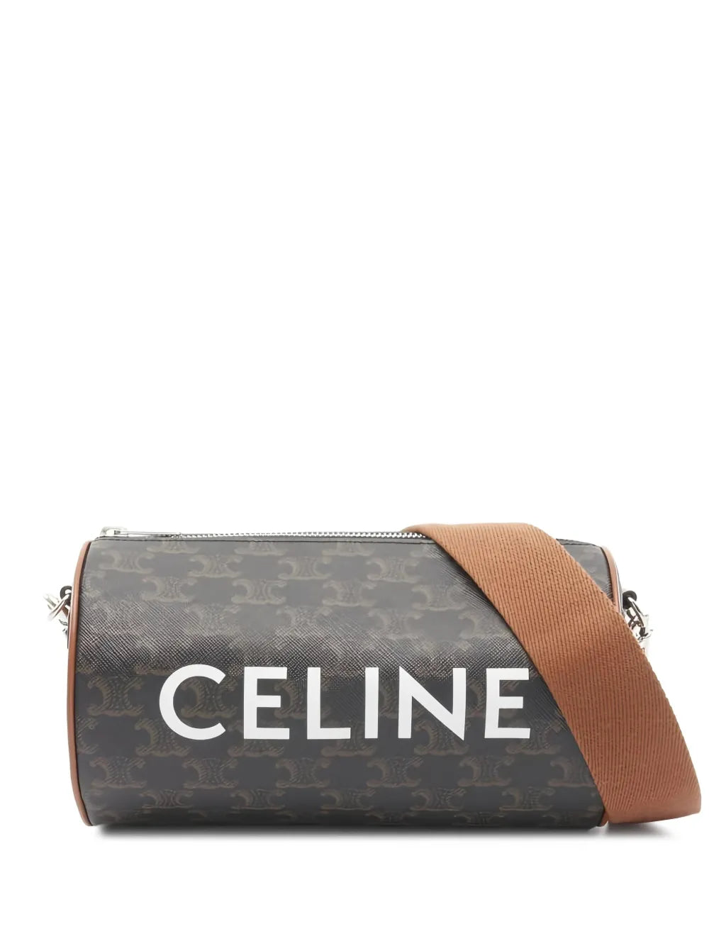 Pre-OwnedCeline Pre-Owned2010s Triomphe monogram cylindrical shoulder bag
