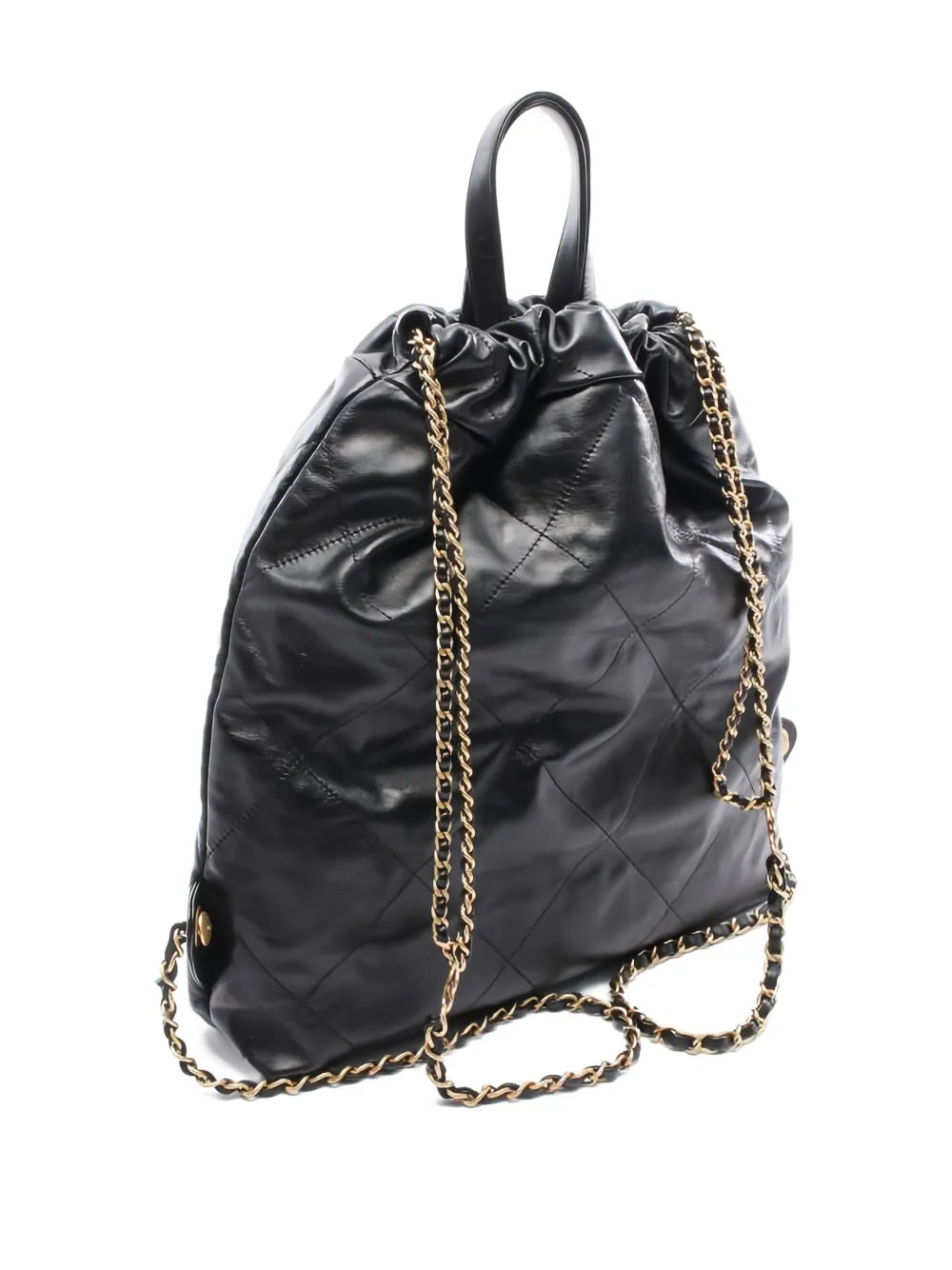 Pre-OwnedCHANEL Pre-Owneddiamond-quilted chain-strap backpack