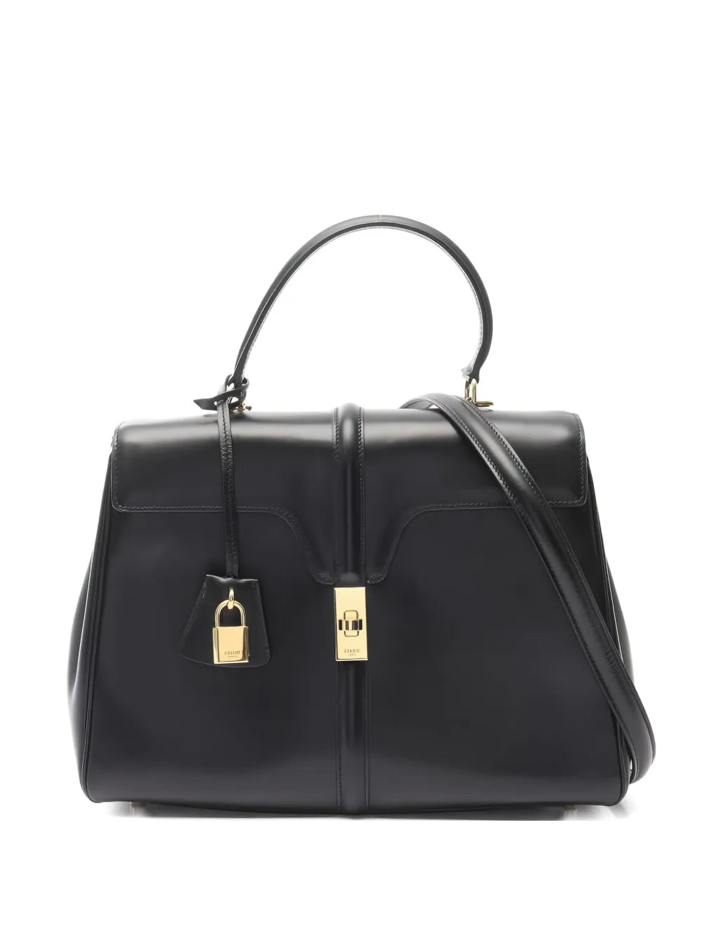 Pre-OwnedCeline Pre-Ownedleather top-handle bag