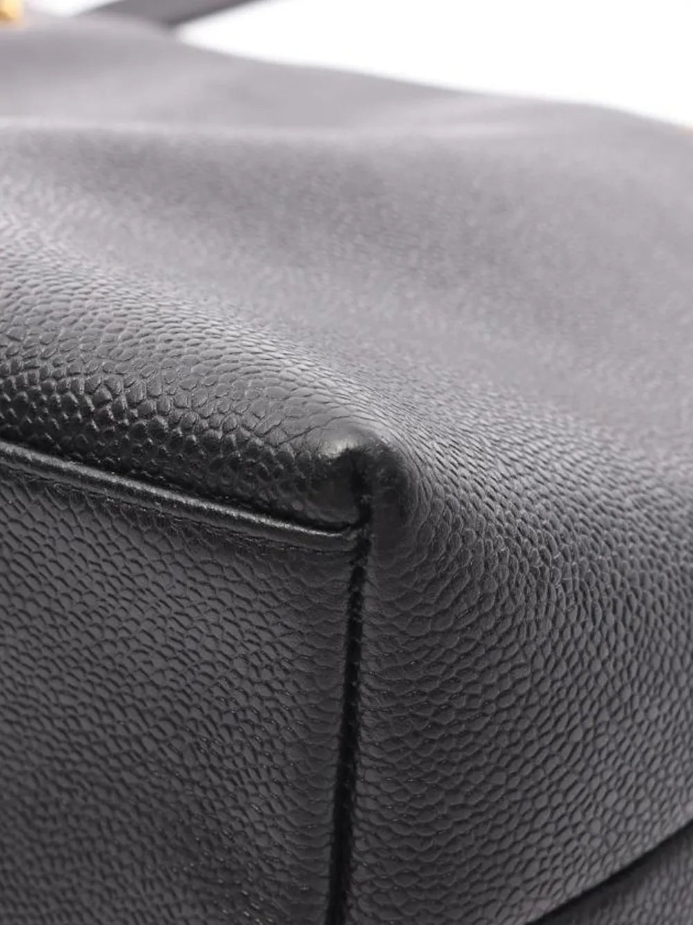 Pre-OwnedCHANEL Pre-OwnedBig Coco Mark caviar-leather chain shoulder bag