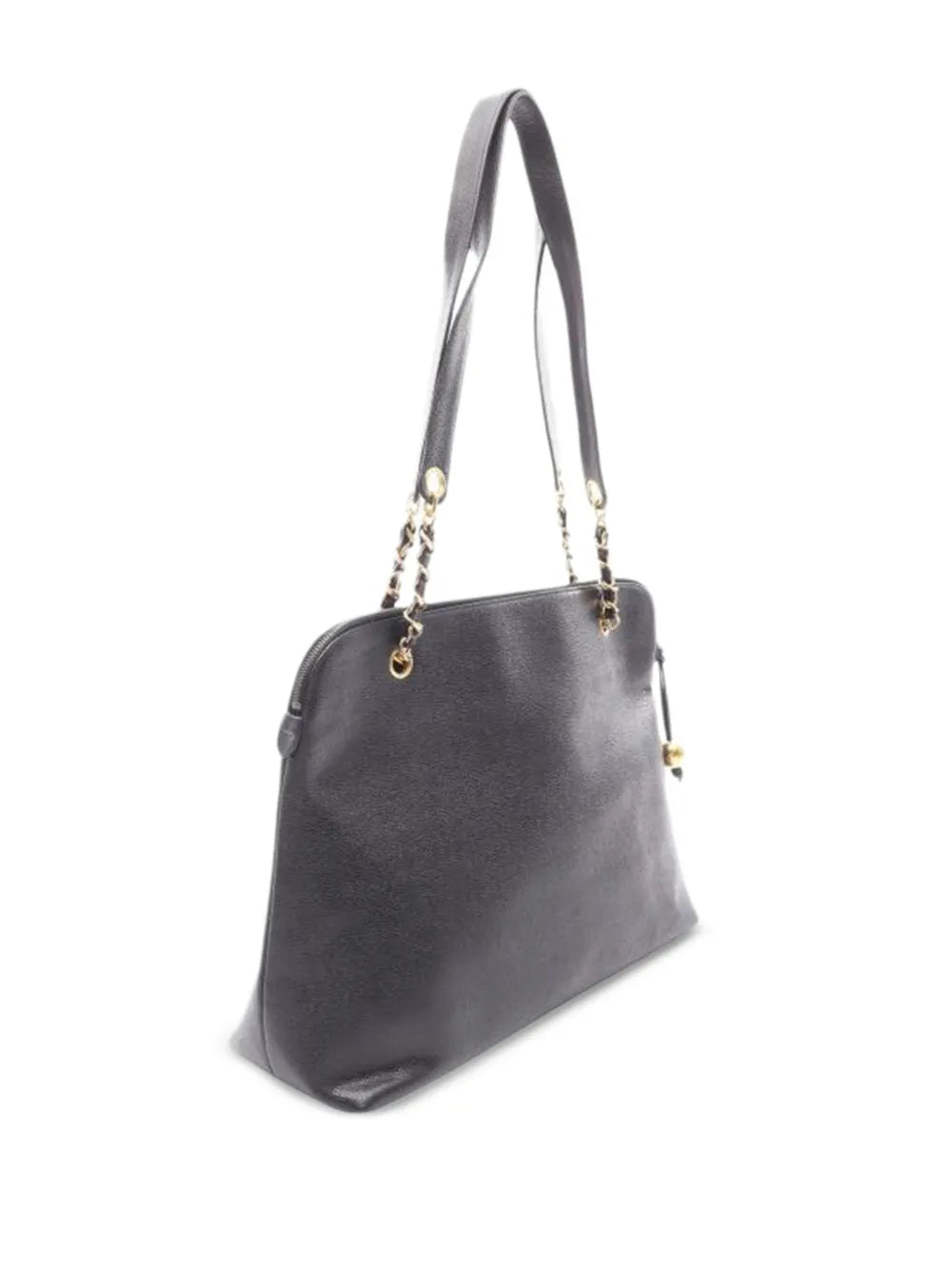 Pre-OwnedCHANEL Pre-OwnedBig Coco Mark caviar-leather chain shoulder bag