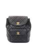 Pre-OwnedCHANEL Pre-Ownedmatelassleather backpack