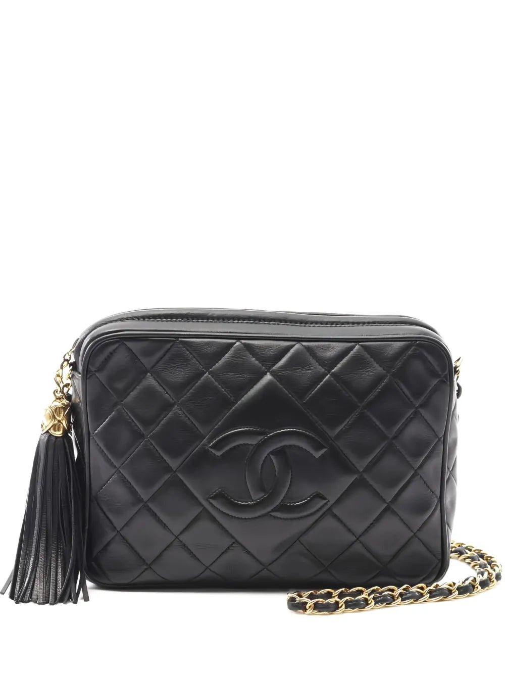Pre-OwnedCHANEL Pre-Ownedmatelassleather chain bag