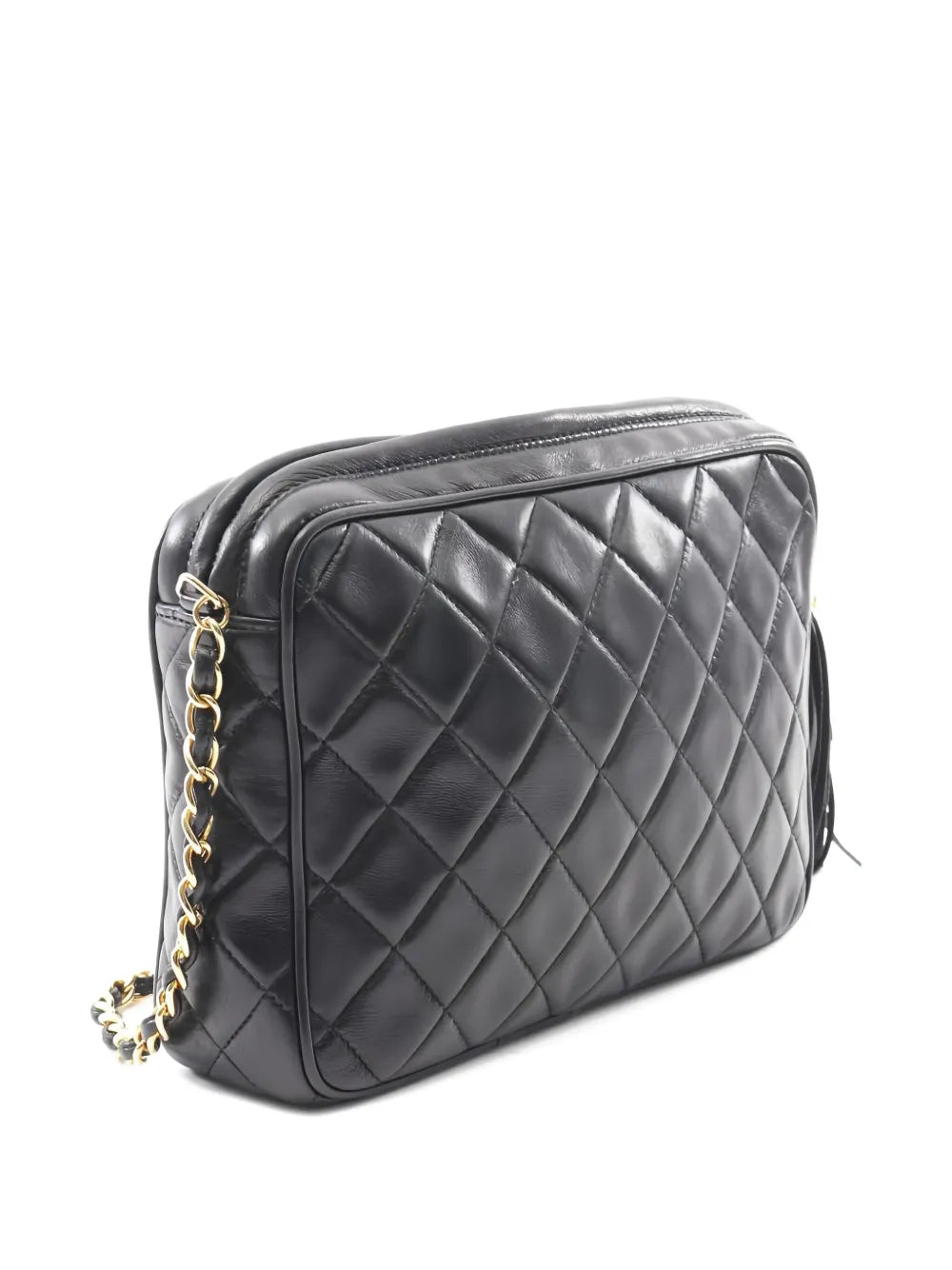 Pre-OwnedCHANEL Pre-Ownedmatelassleather chain bag