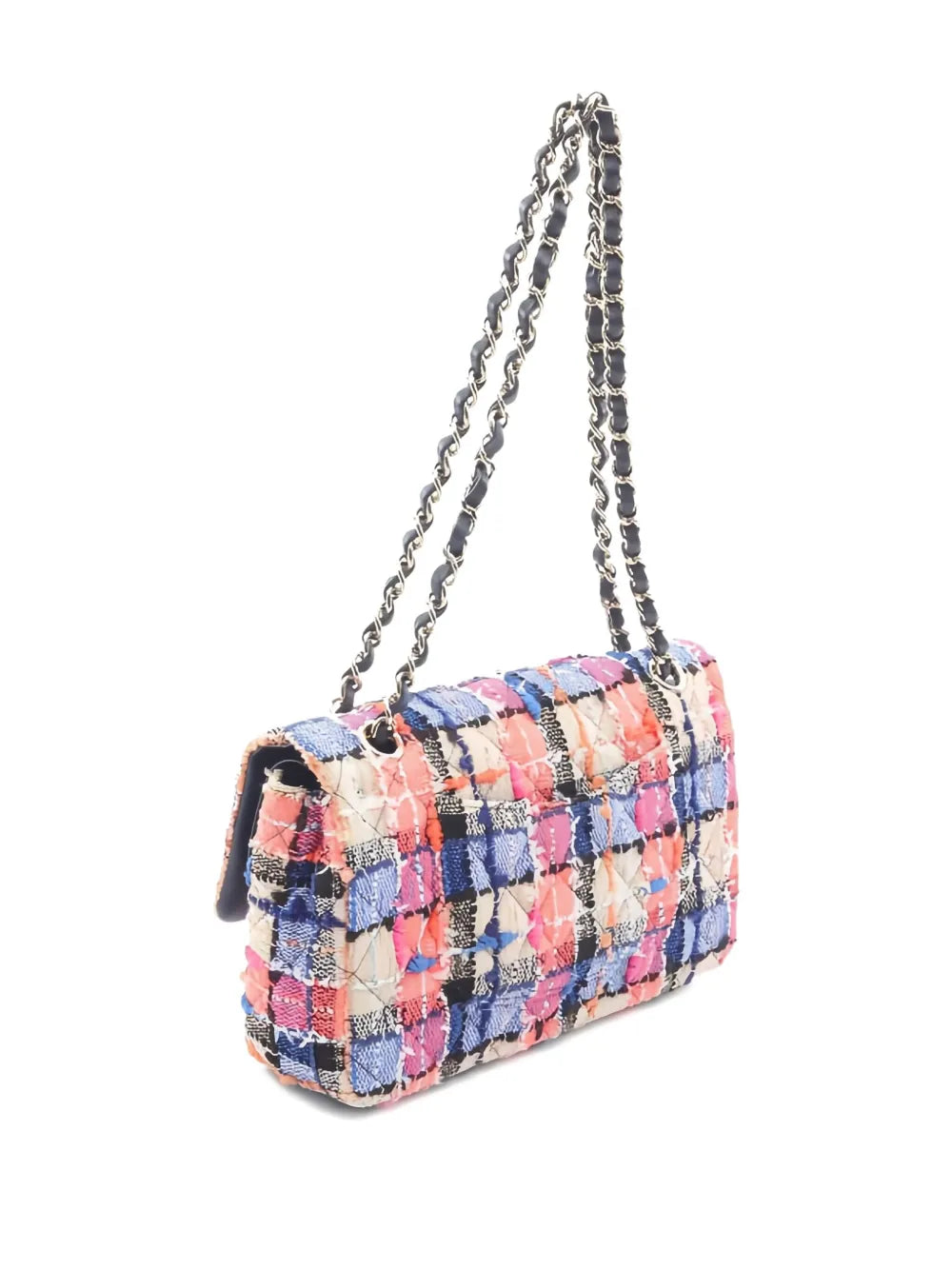 Pre-OwnedCHANEL Pre-OwnedMatelassé tweed shoulder bag