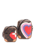 Pre-OwnedLouis Vuitton Pre-Owned2020 Game On Paname Monogram Heart-print cross body bag set