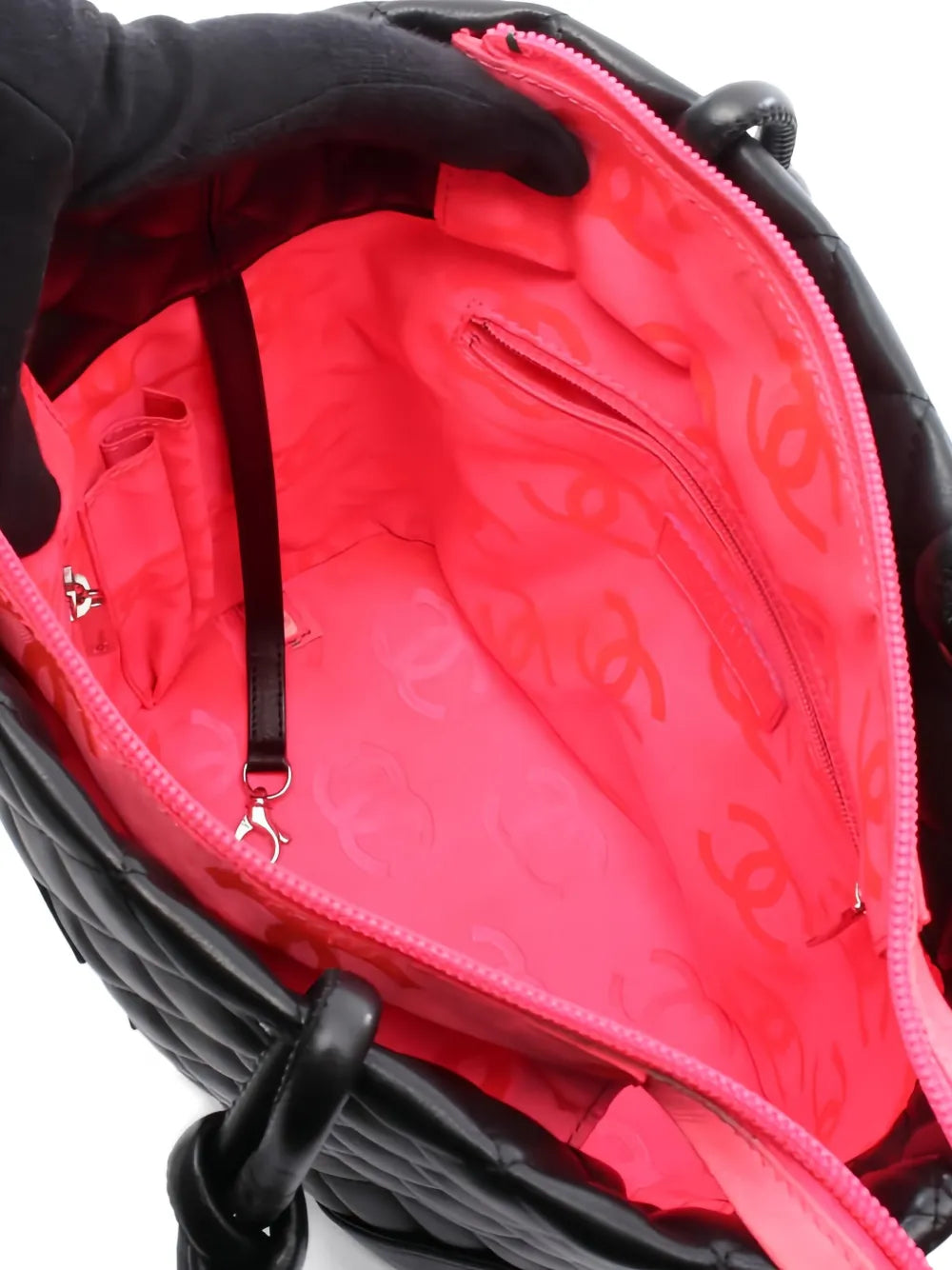 Pre-OwnedCHANEL Pre-Ownedsmall Cambon Line tote bag