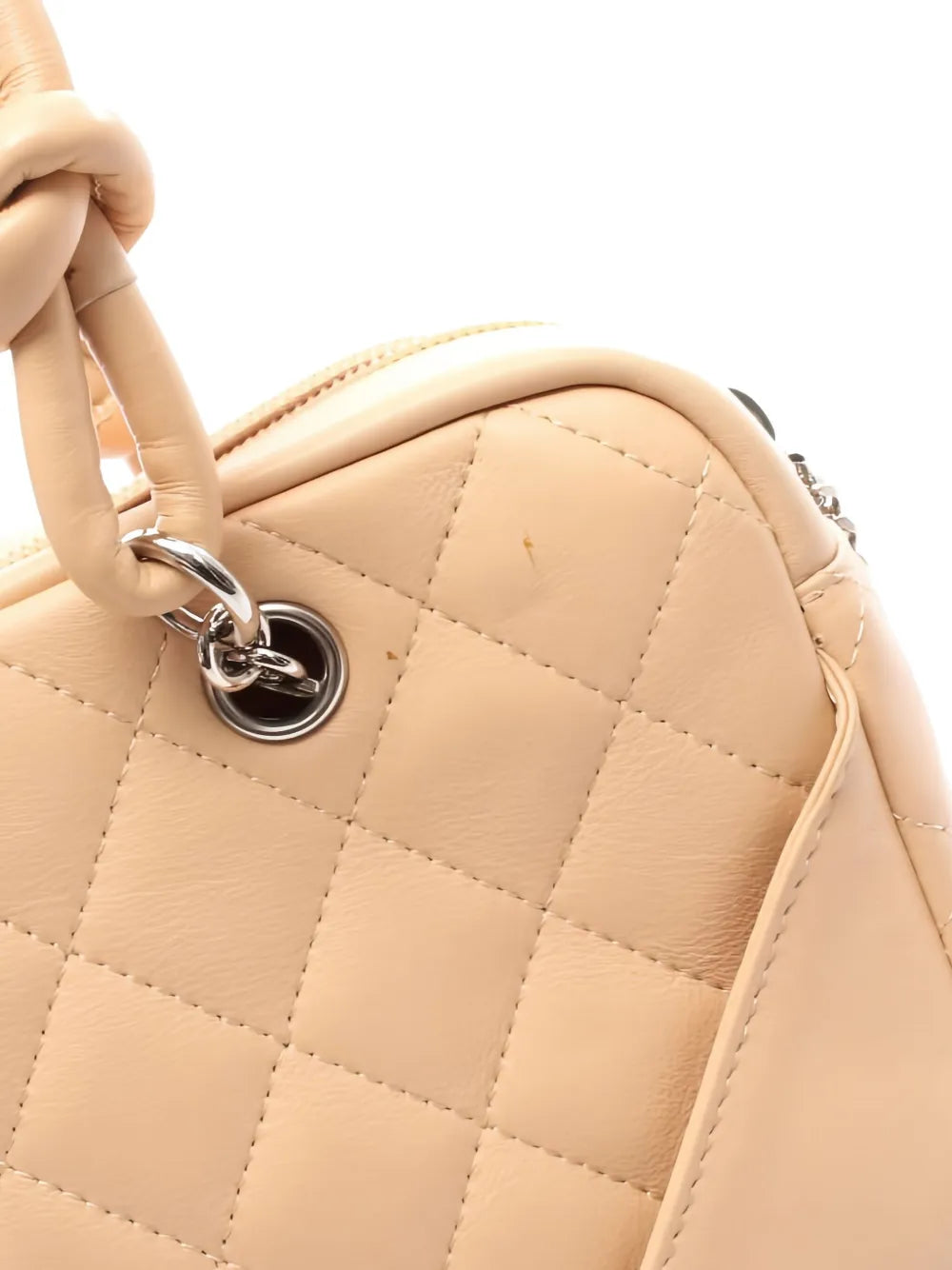 Pre-OwnedCHANEL Pre-OwnedCambon line mini bowling handbag