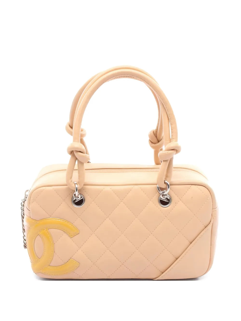 Pre-OwnedCHANEL Pre-OwnedCambon line mini bowling handbag