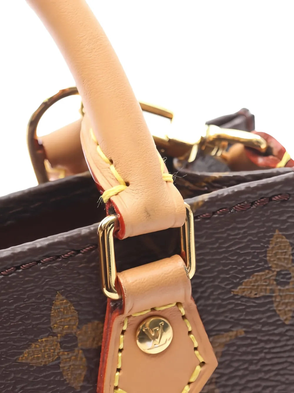 Pre-OwnedLouis Vuitton Pre-Ownedpetite Sac Plat monogram tote bag