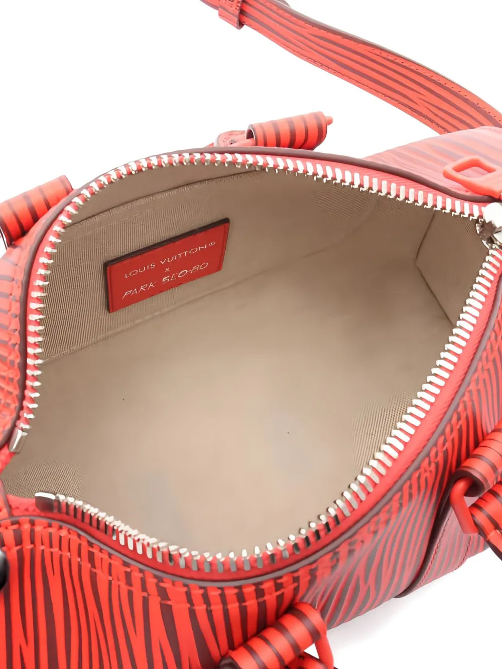 Pre-OwnedLouis Vuitton Pre-Ownedx Park Seo-Bo Keepall Bandouliere 25 handbag