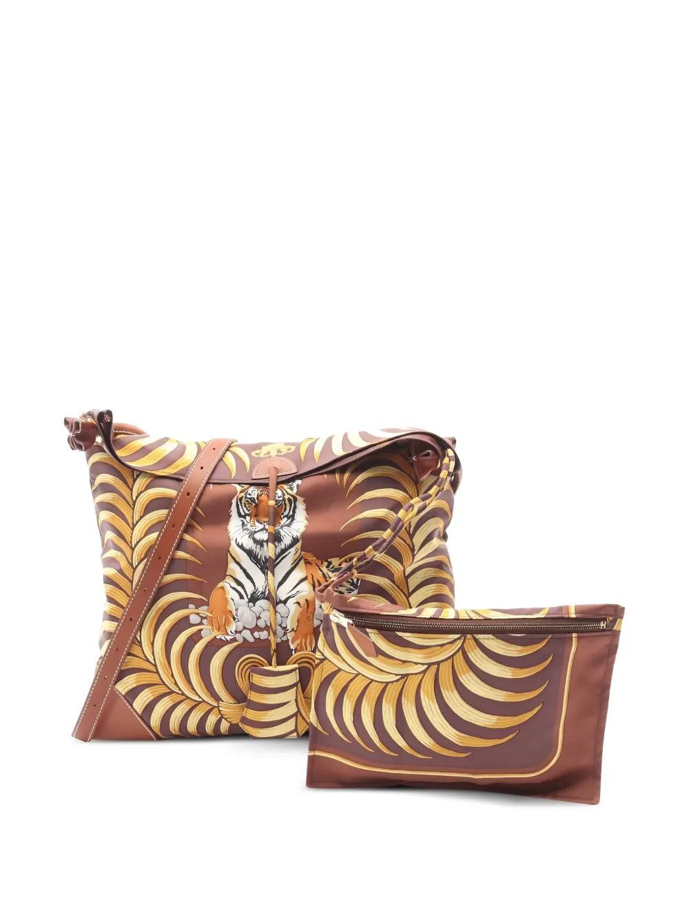 Pre-OwnedHermre-OwnedRoyal Tigre City PM shoulder bag