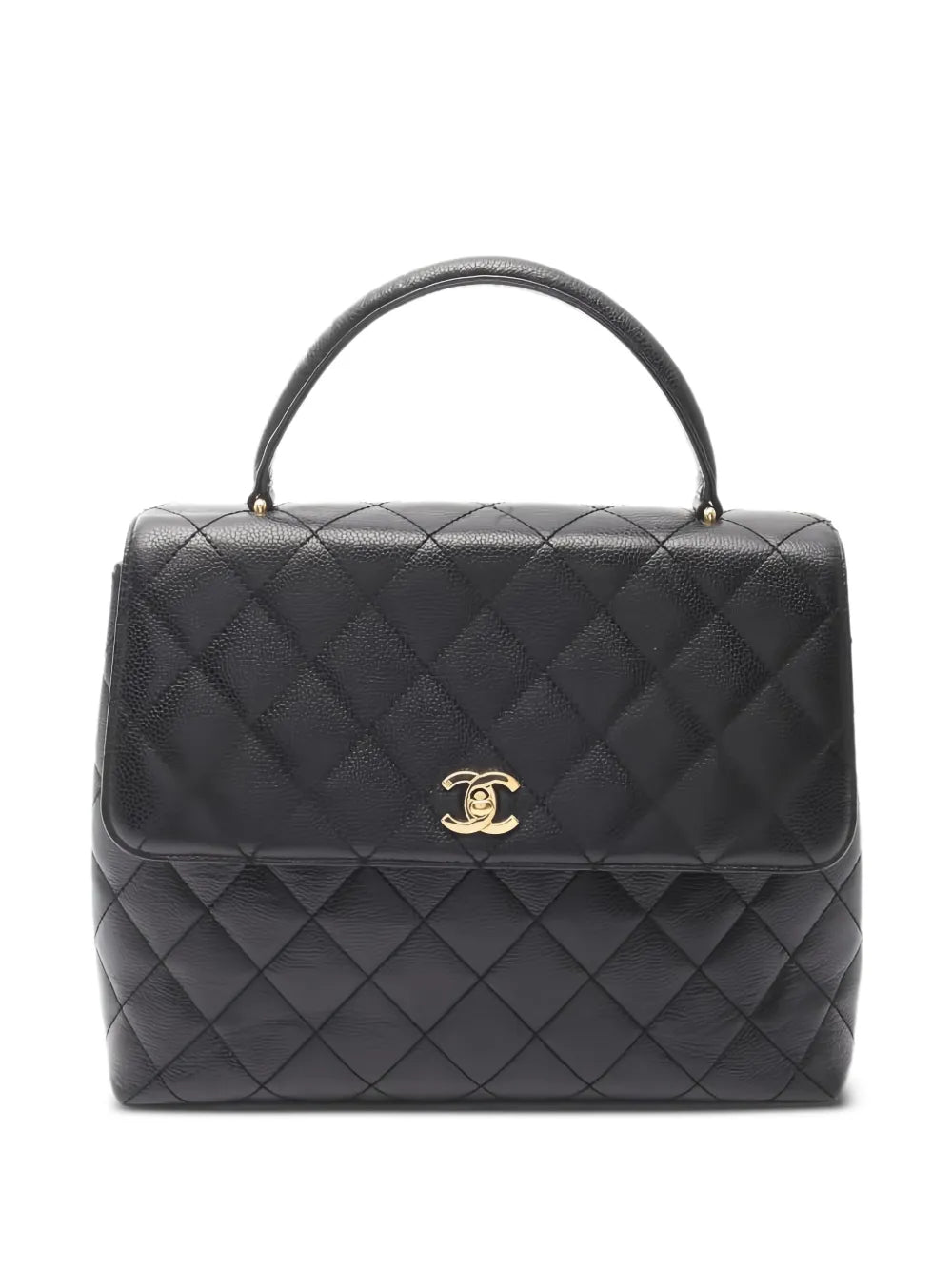 Pre-OwnedCHANEL Pre-Owneddiamond-quilted top-handle handbag