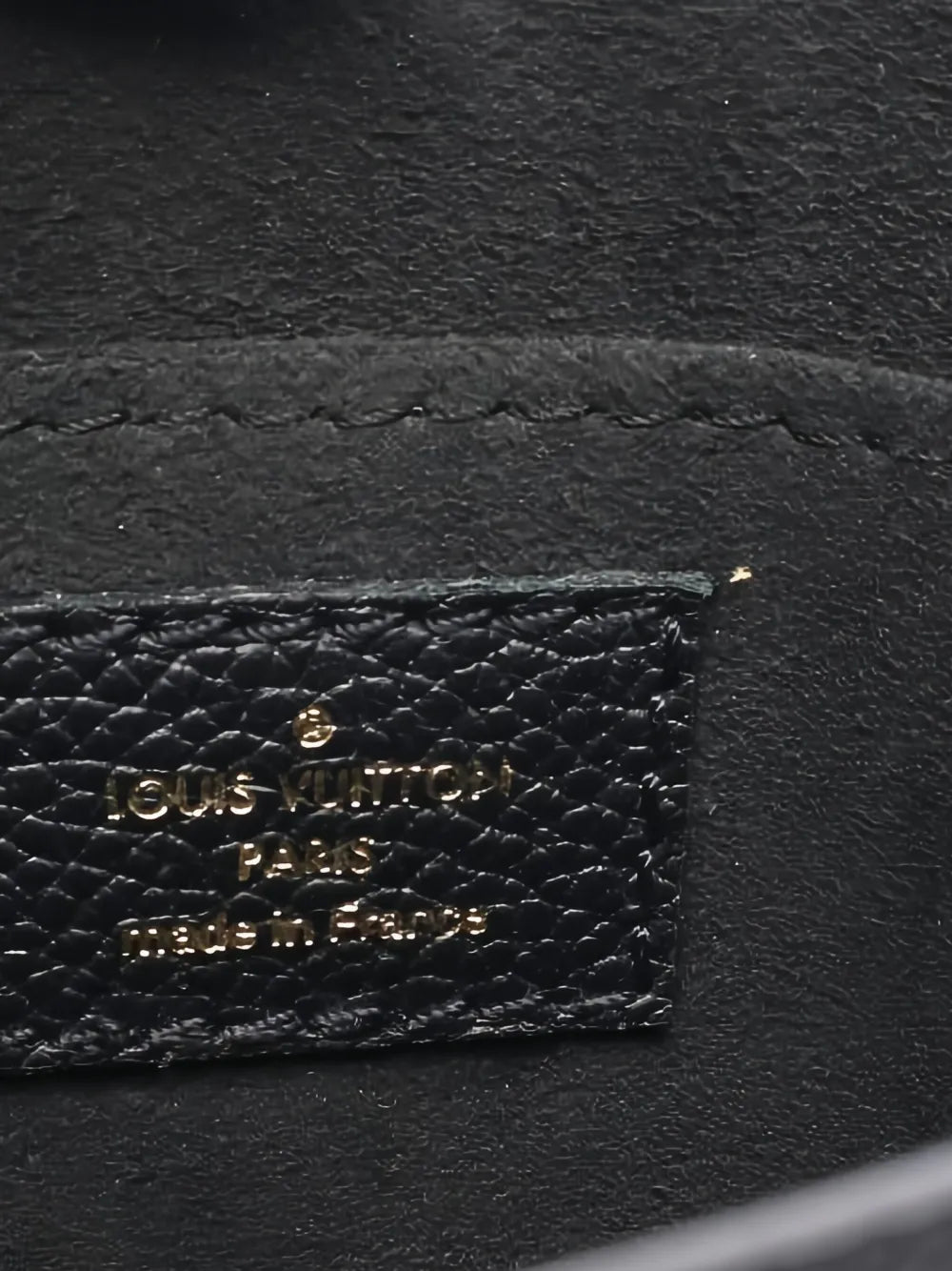 Pre-OwnedLouis Vuitton Pre-Ownedsmall Sac Plat Monogram Empreinte two-way handbag