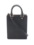 Pre-OwnedLouis Vuitton Pre-Ownedsmall Sac Plat Monogram Empreinte two-way handbag
