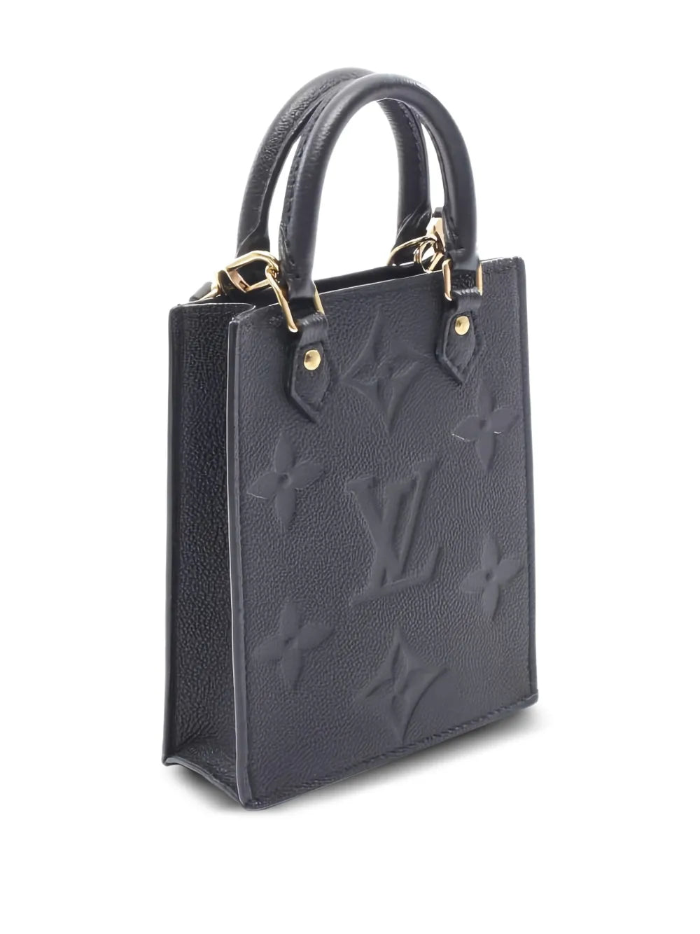 Pre-OwnedLouis Vuitton Pre-Ownedsmall Sac Plat Monogram Empreinte two-way handbag