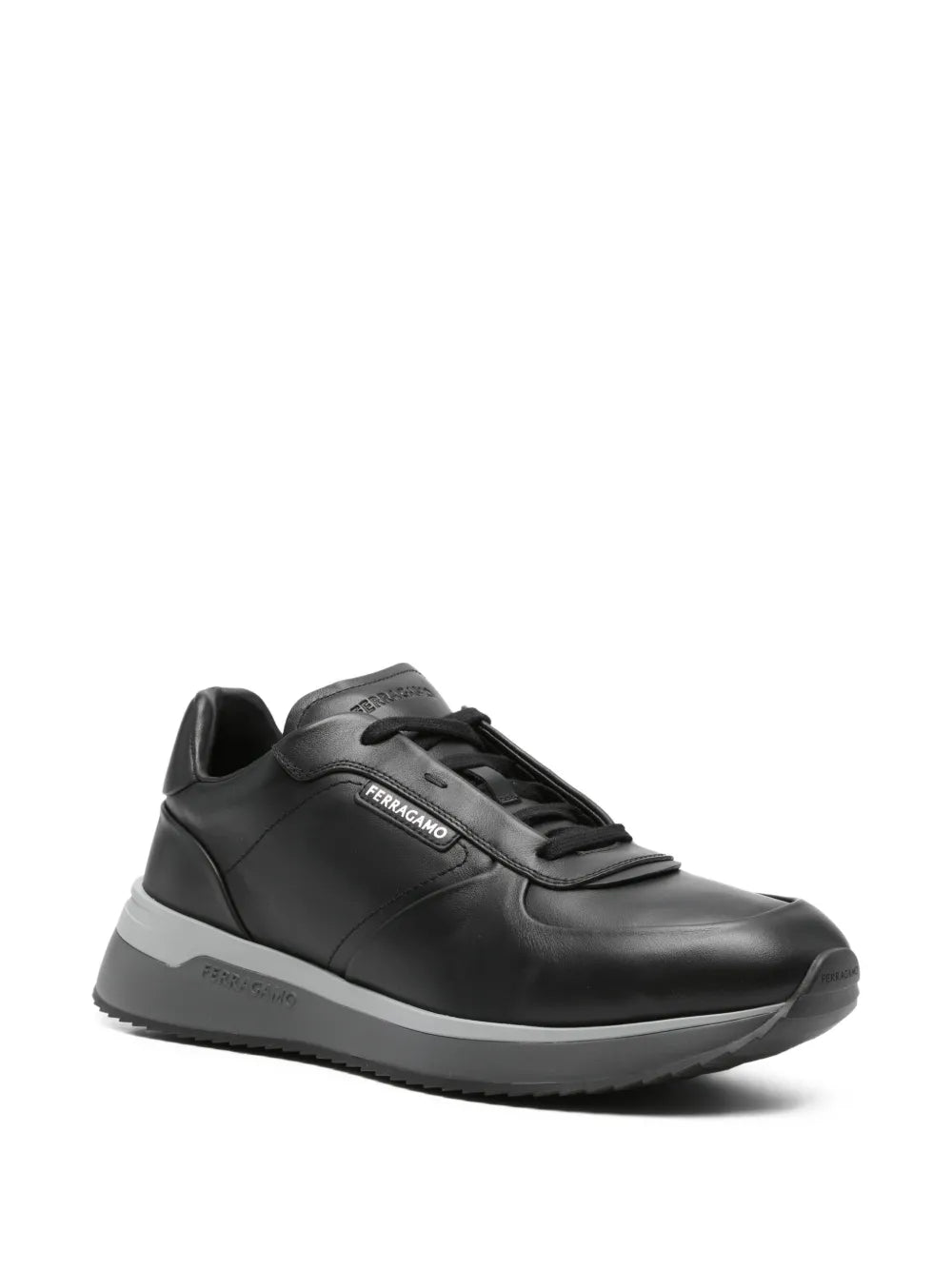 Ferragamo Leather Sneakers