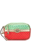 Pre-OwnedGucci Pre-Owned2000-2015 Laminated Nappa Trapuntata Wristlet clutch bag