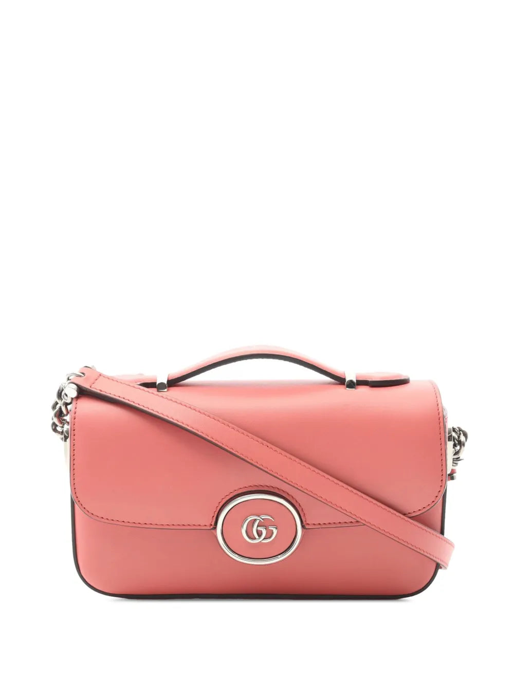 Pre-OwnedGucci Pre-Owned2016-2025 Mini Leather Petite GG satchel
