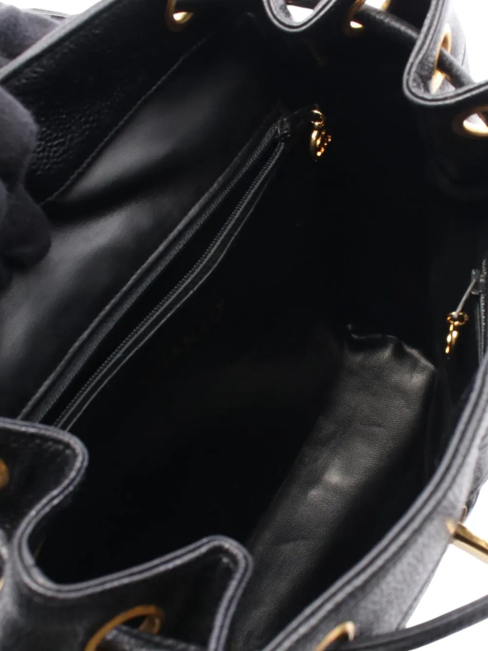Pre-OwnedCHANEL Pre-Owned1991-1994 CC Quilted Caviar backpack