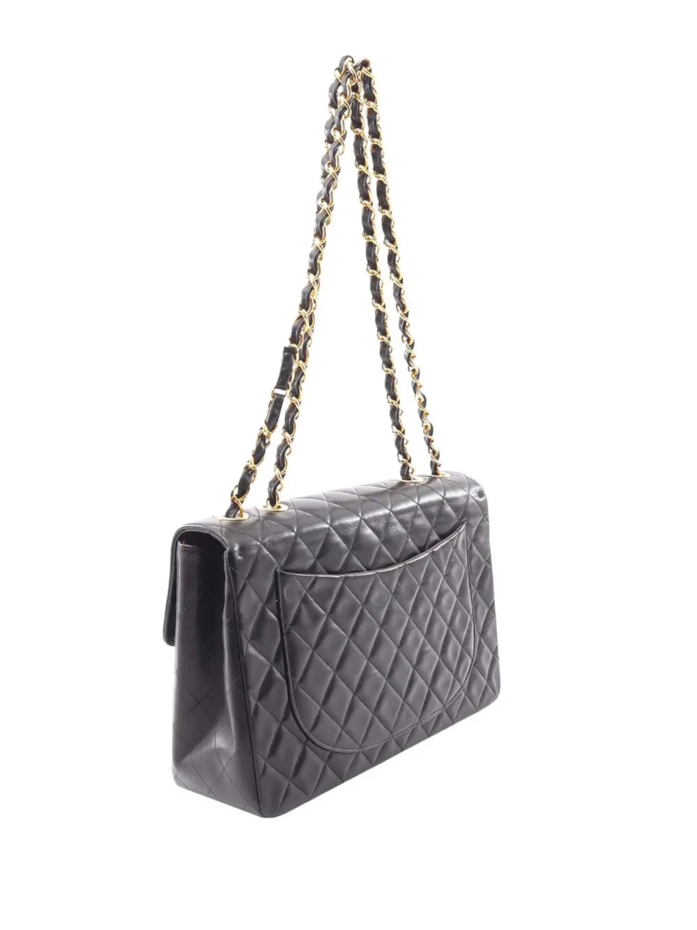 Pre-OwnedCHANEL Pre-Owned1994-1996 Maxi XL Classic Lambskin Single Flap shoulder bag