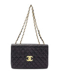 Pre-OwnedCHANEL Pre-Owned1994-1996 Maxi XL Classic Lambskin Single Flap shoulder bag
