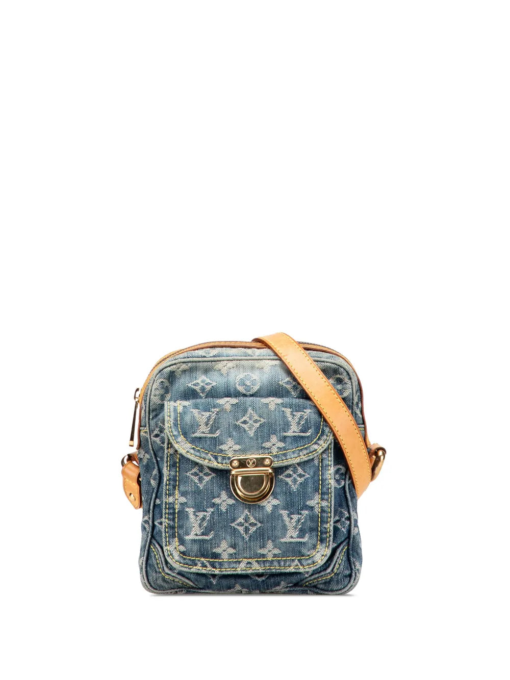 Pre-OwnedLouis Vuitton Pre-Owned2007 Monogram Denim Camera Bag crossbody bag