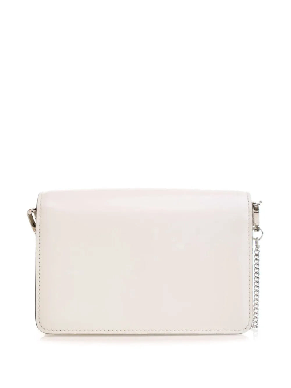 Pre-OwnedPrada Pre-Owned2013-2025 Spazzolato Triangle Logo Plate Flap Chain crossbody bag