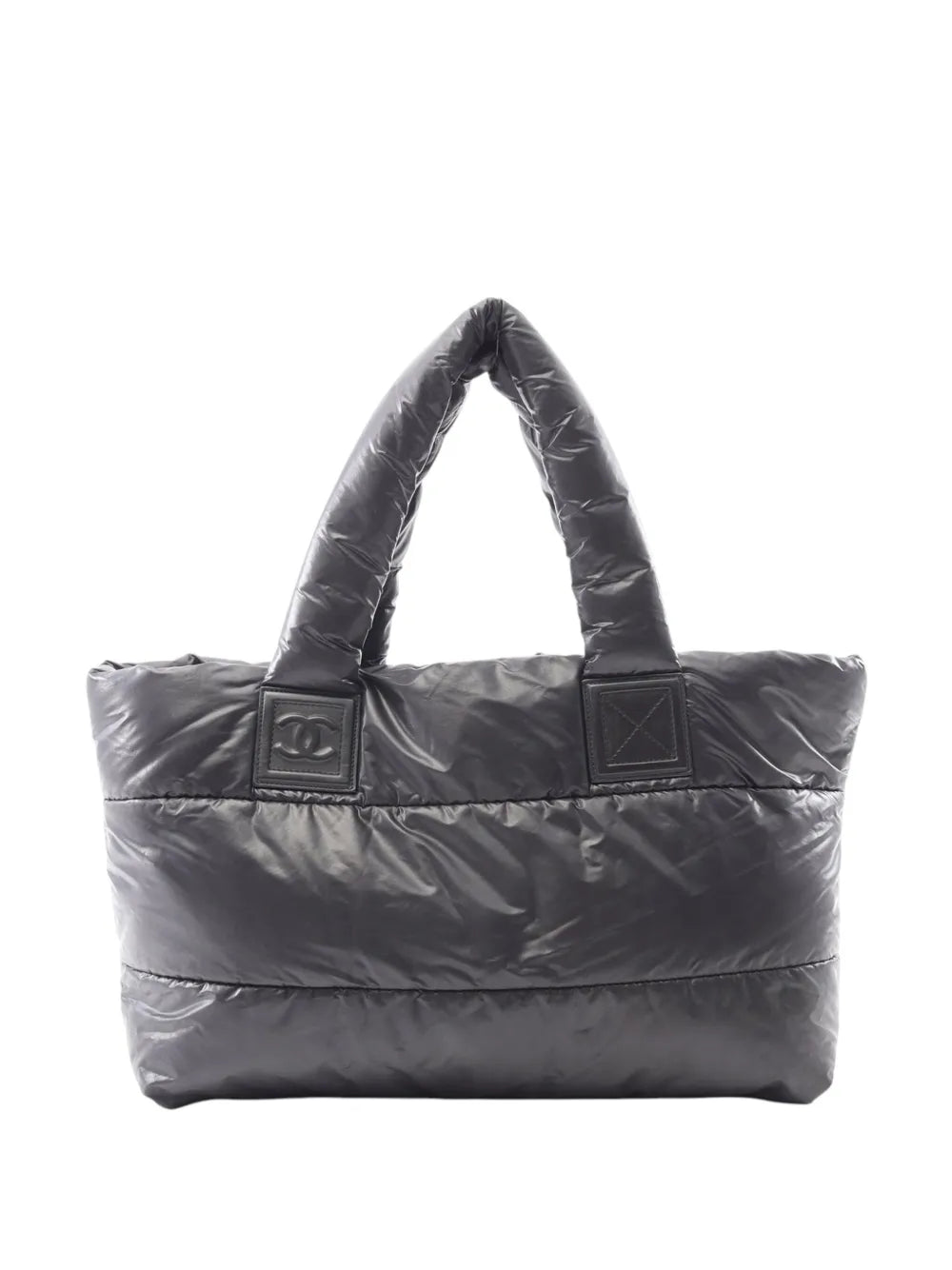 Pre-OwnedCHANEL Pre-Owned2008-2009 Medium Quilted Nylon Coco Cocoon tote bag