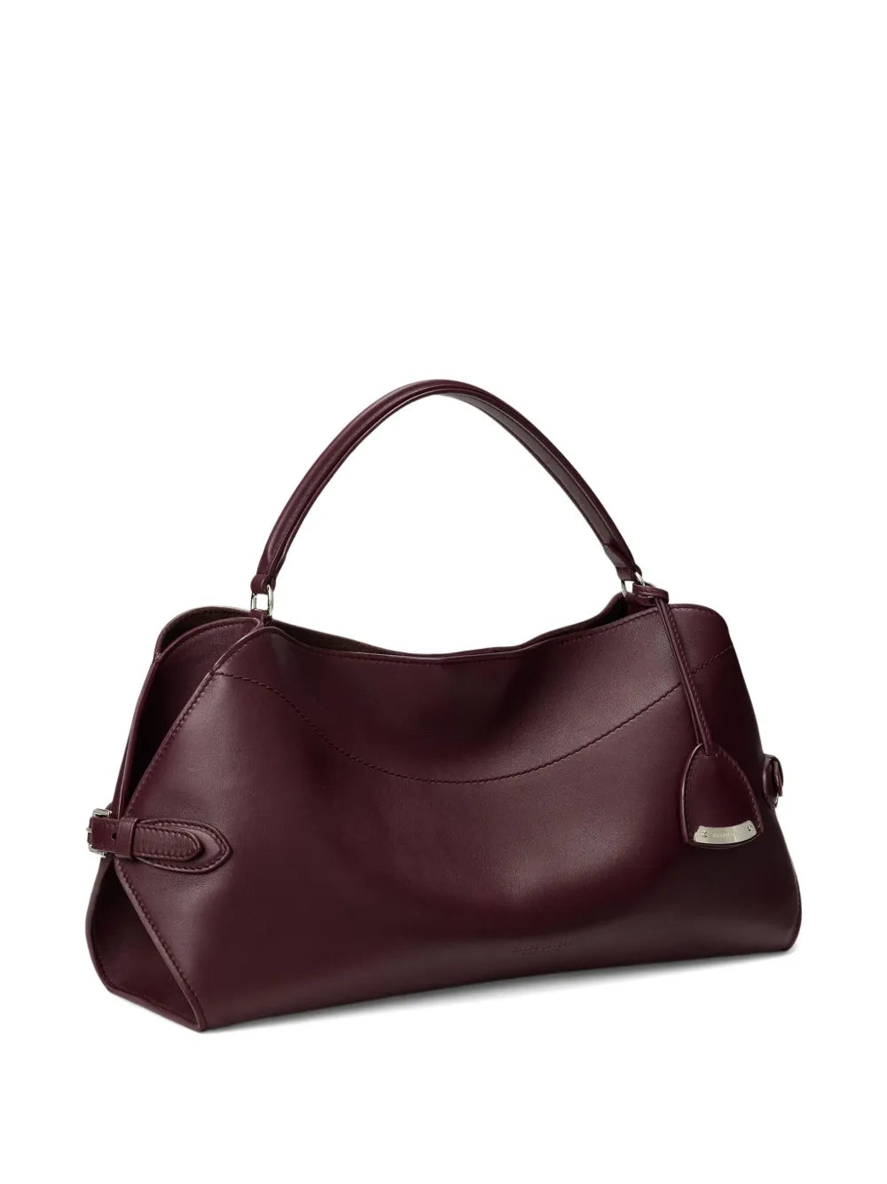 Ralph Lauren Collectionmedium curved-handle leather satchel bag